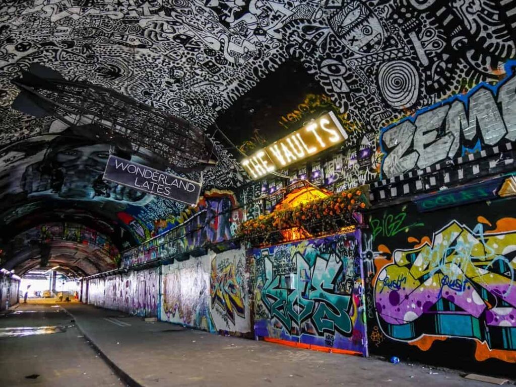 The Vaults @ Graffiti tunnel, Waterloo